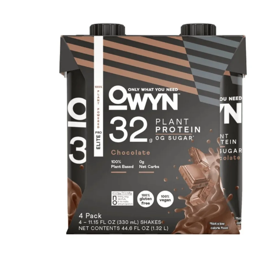 

OWYN Pro Elite Protein Shake Chocolate 4 Ct 32g