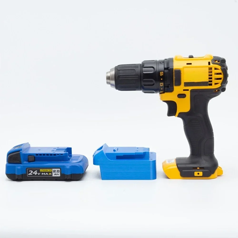 Adaptador para Bateria de Lítio Kobalt 24v Convertido para Conversor de Ferramentas sem Fio Dewalt 18v Não Inclui Ferramentas e Bateria