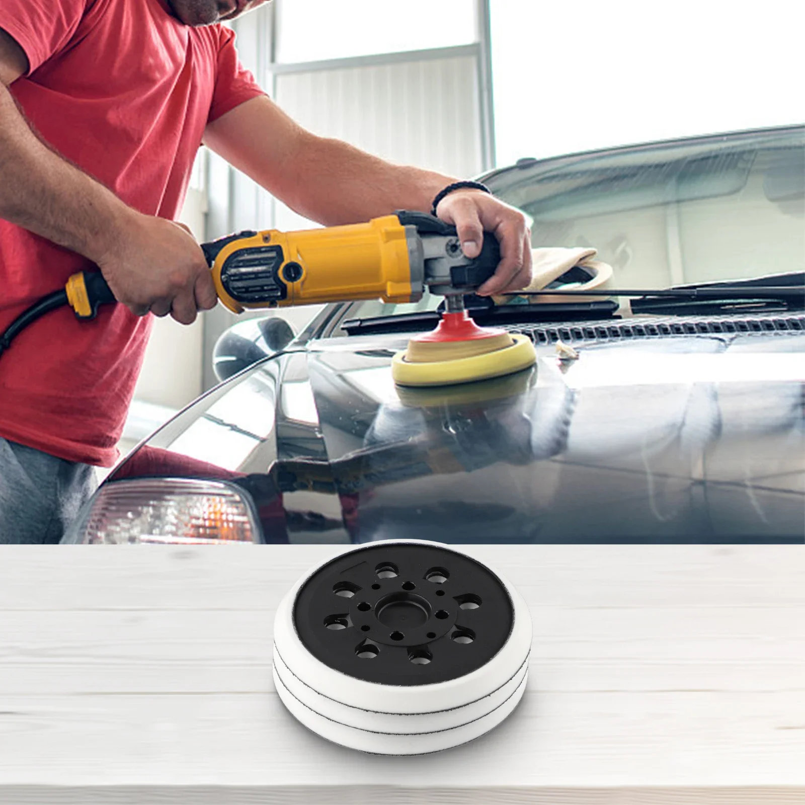 

Износостойкая 5-дюймовая подложка 125 мм, шлифовальная подушечка для Bosch PEX 300 AE 400 AE 4000 AE, идеально подходит для удлиненного использования