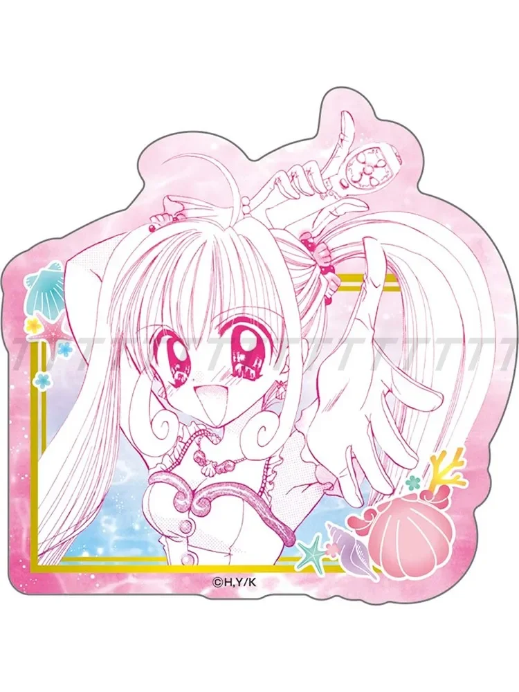 Anime Lucia Ruchia Nanami Game Mermaid Melody Pichi Pichi Pitch Keychain Doll Acrylic Keyring Pendant for Gift