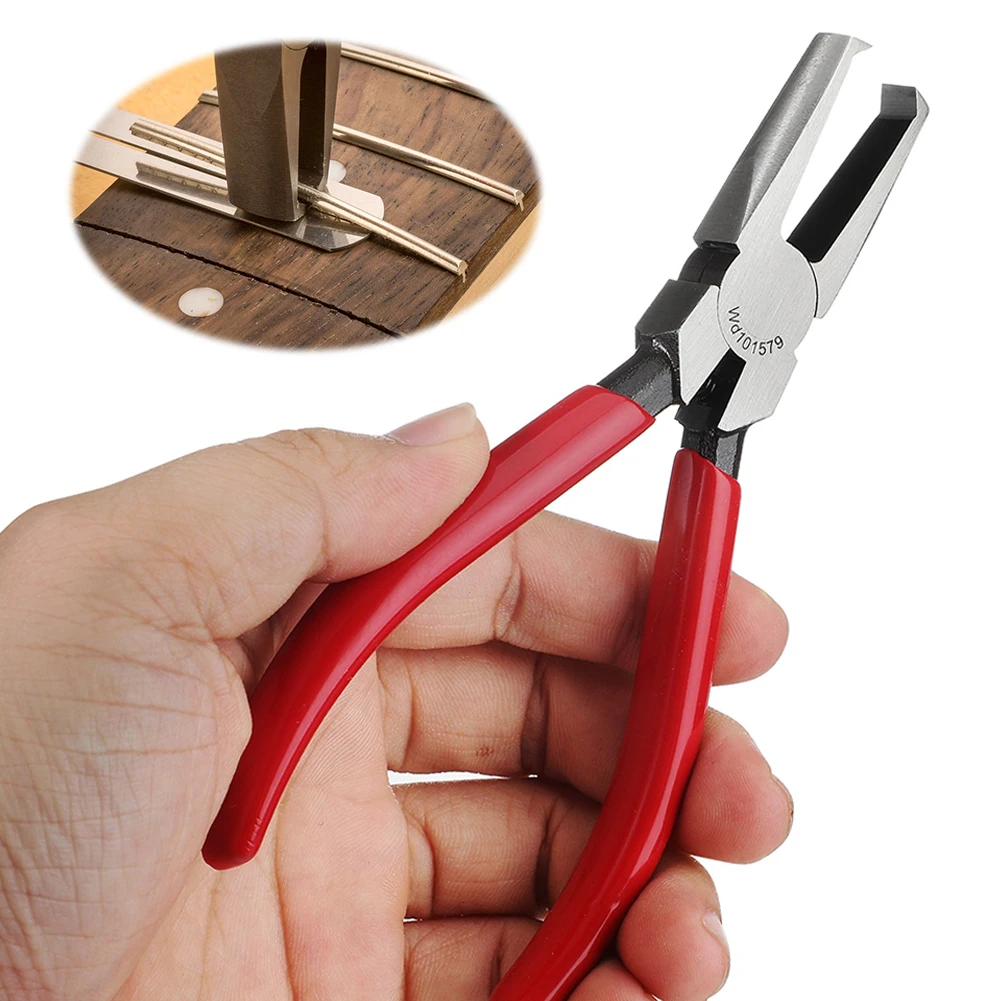 Guitar Plier Wire Puller Fret Tools Tool Wire Nippers Puller Stringed Instruments Tool Guitar Cutting Pliers Guitars Accessories