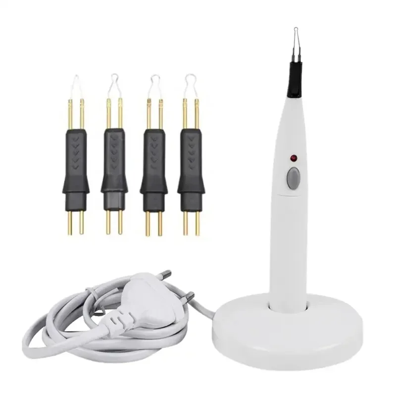 Wireless Dental Gutta Percha Cutter Endodontic Heating Pen with GC1 GC2 GC3 GC4 Tips Charging Base EU Plug Root Canal Obturation