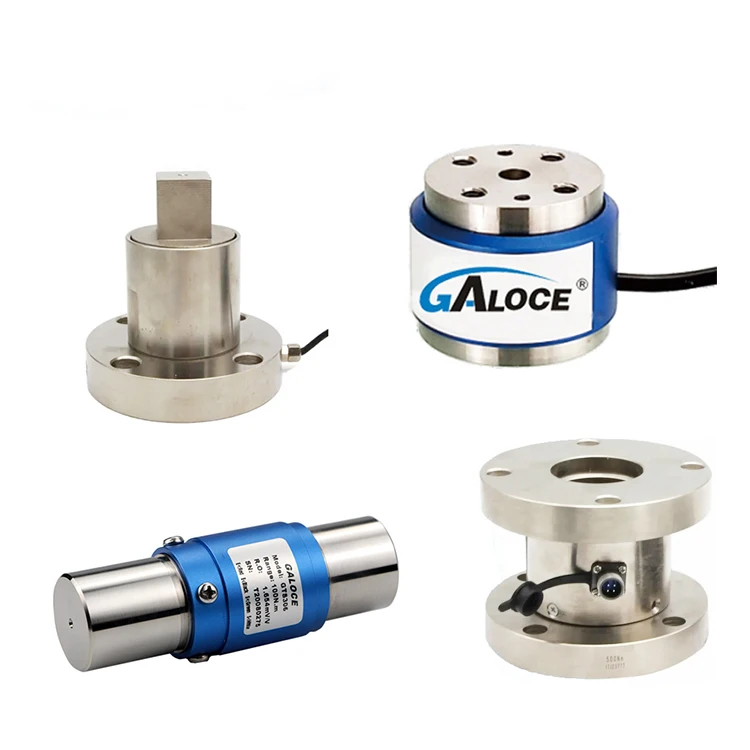 Customized Various Shapes Available 0.1-5000N.m Static Reaction Torque Force Transducer Strain Torque Sensor with Analog Output
