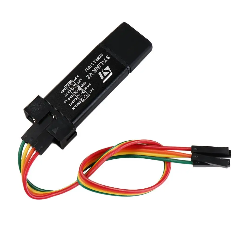 ST LINK Stlink STM32 Simulator ST-Link V2 STM8 STM32 Random Color Download Programmer Programming With Cover A41