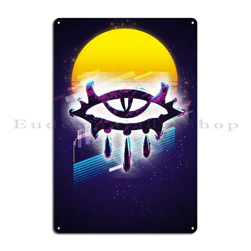 ملصق لافتات معدنية من سلسلة Neverwinter Night Series بتصميم مطبخ النادي