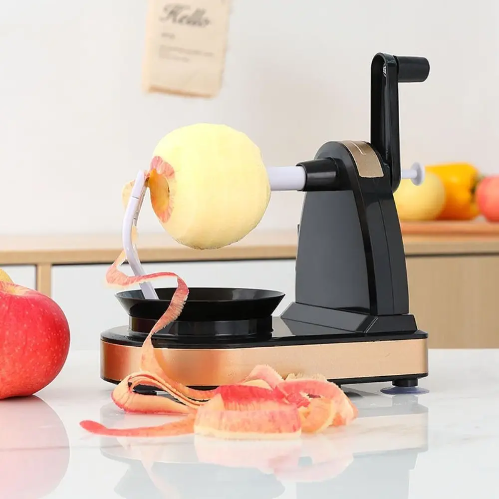 

Rotating Fruit Peeling Machine Time-saving Manual Potato Peeling Machine Efficient Anti Slip Suction Cup