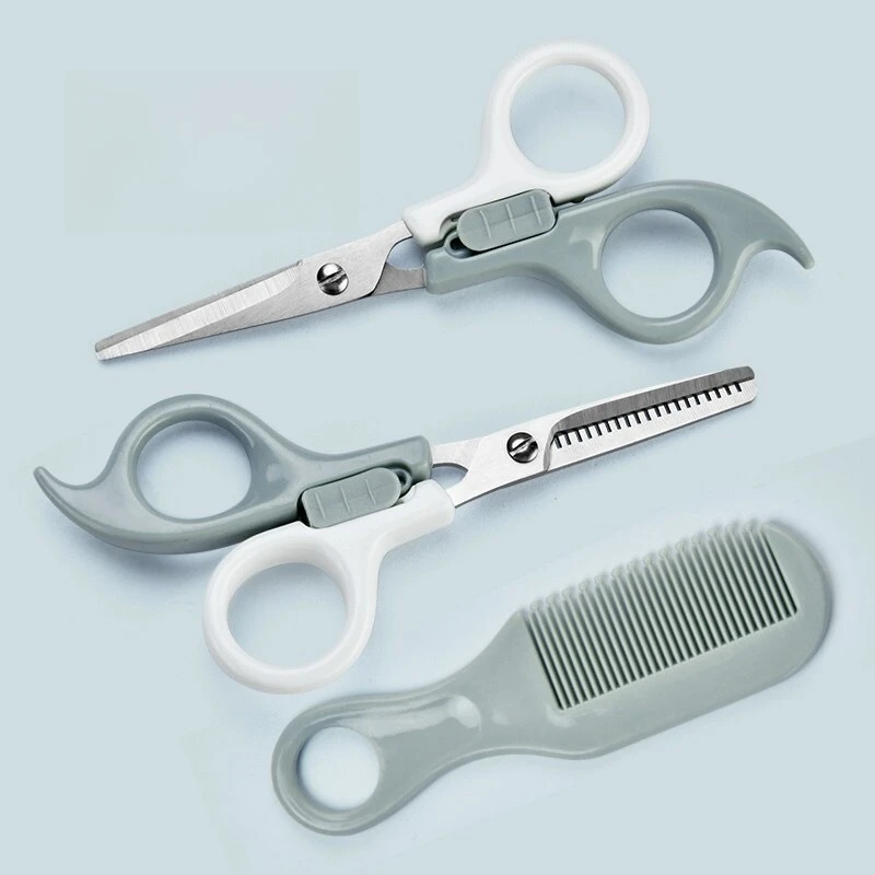 

3pcs Haircut Scissor Set Premium Hairdressing Scissors For Baby Kids Home Salon Use Portable Styling Tools Anti-Corrosion