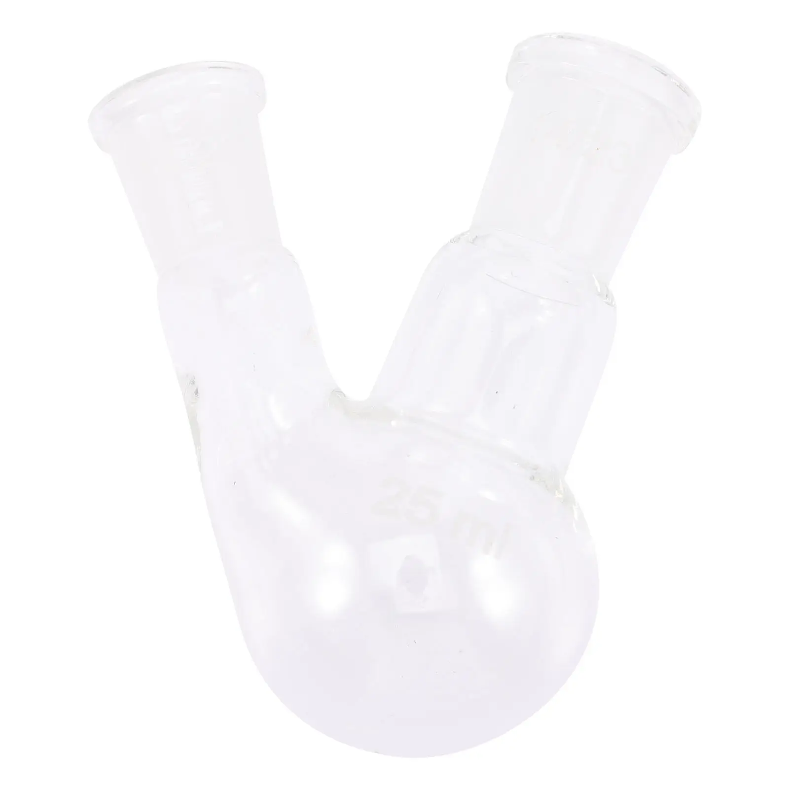 

Дистиллированная стеклянная колба с двумя горловинами и круглым дном, прочная, легкая в уходе, для студентов и преподавателей