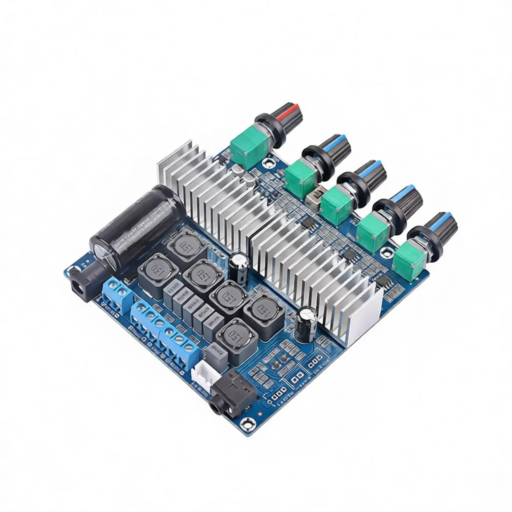 High Quality TPA3116 Bluetooth 5.0 Amplifier Board 2.1 Channel Audio Power Module Digital Subwoofer For DIY Stereo Sound Unit