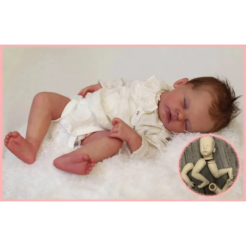 21inches Alix Unfinished Unpainted Doll Parts Blank Color Handmade DIY Doll Mold