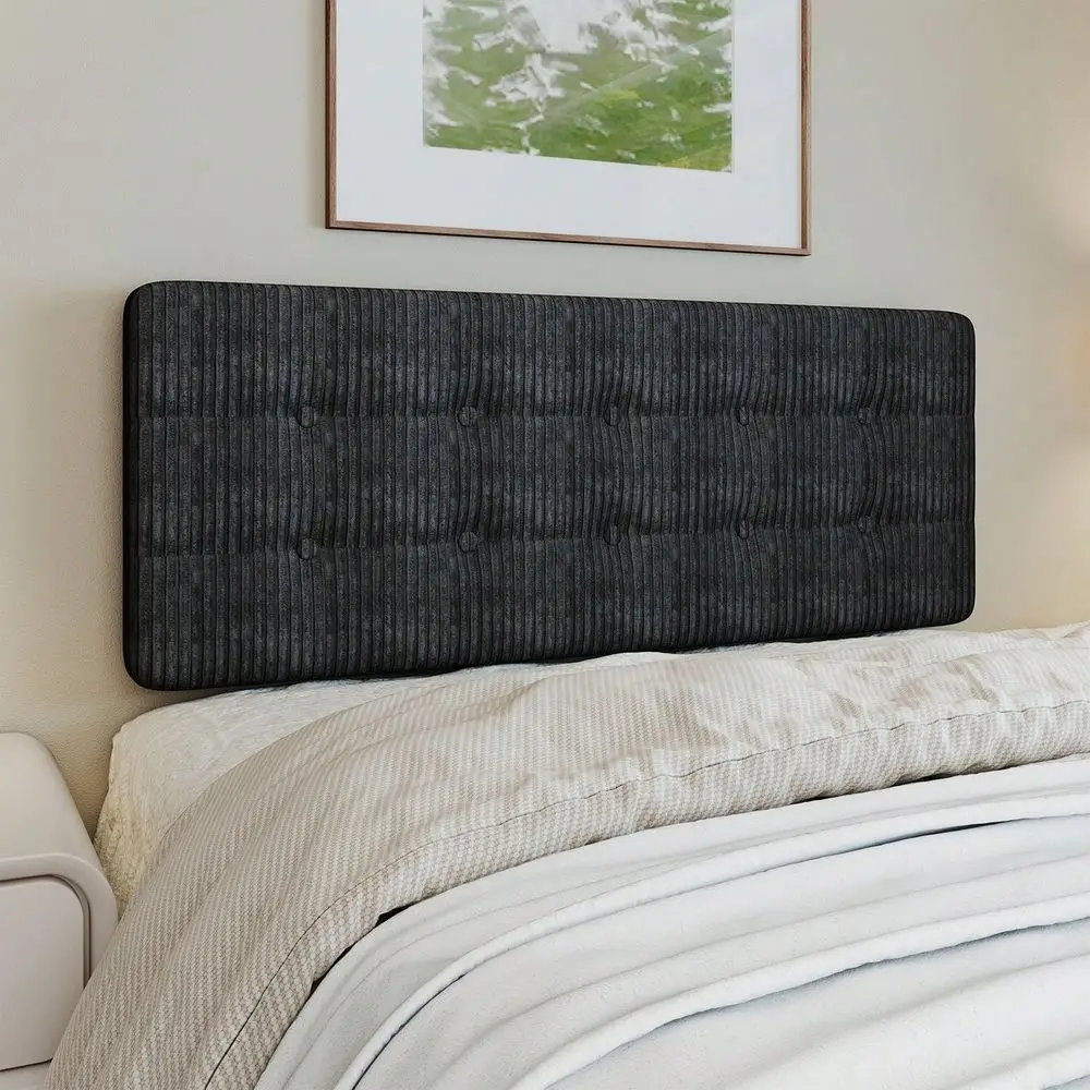 

Stick holstered Headboard Easy SelfAdhesive Fabric Headboard With Soundproof Wall Panels Channel Tufted, Wall Mounted, No Too