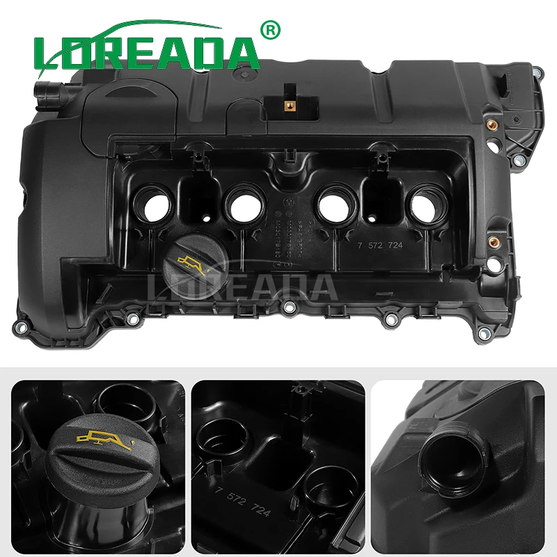 Engine Cylinder Head Valve Cover 0248Q5 For 2007-16 BMW N12/N16 Mini Cooper 1.6 R55 R56 R57 R58 R59 R60 R61 11127646554 0248.Q5