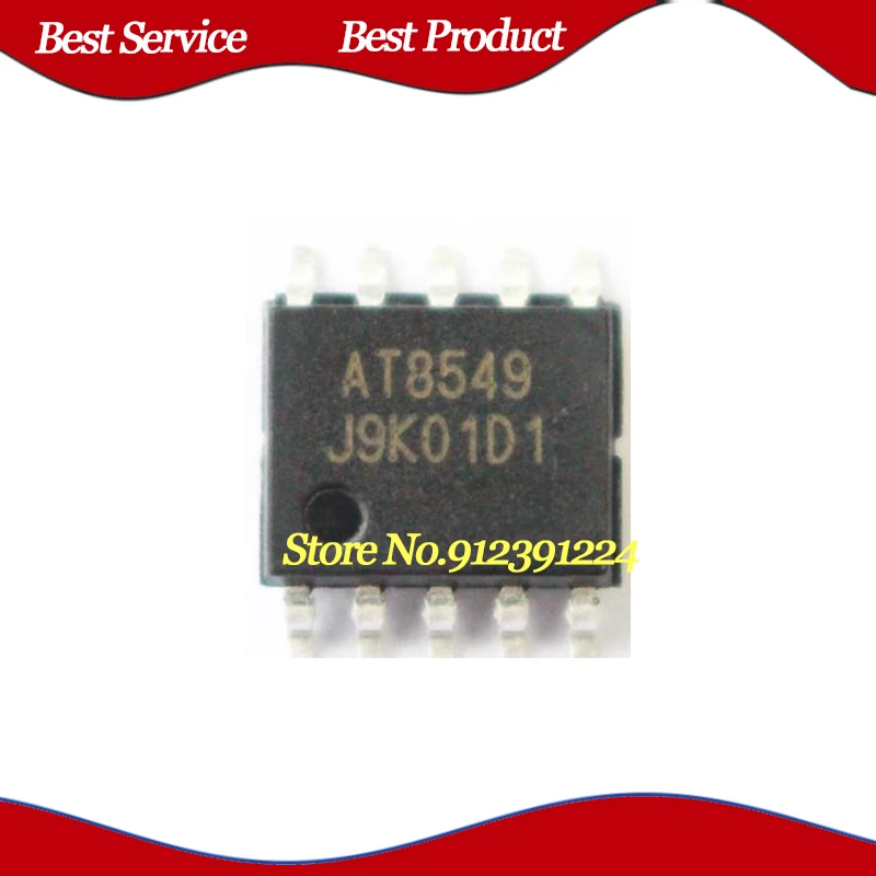 10 Pcs AT8549 AT8222 AT8870 AT8236 AT8221D SOP8 New and Original In Stock