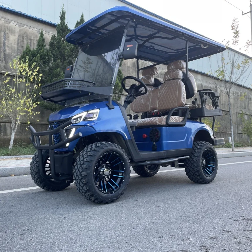 Electric Golf Cart Aluminum Alloy Wheels Golf Cart Vertically Integrated Manufacturing Processes Ensure Superior Quality