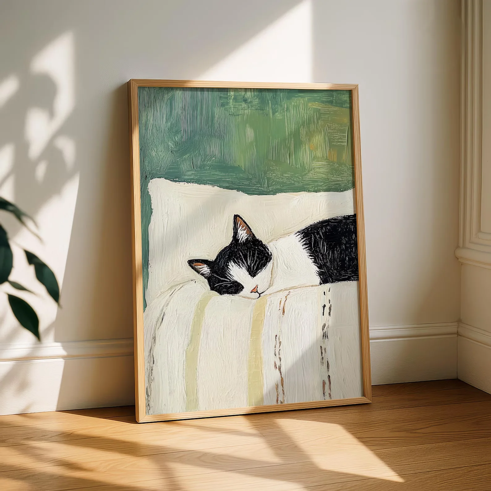 1 ชิ้น (ไม่มีกรอบ) ภาพพิมพ์บนผ - Home Decor Green บทวิจารณ์และราคา