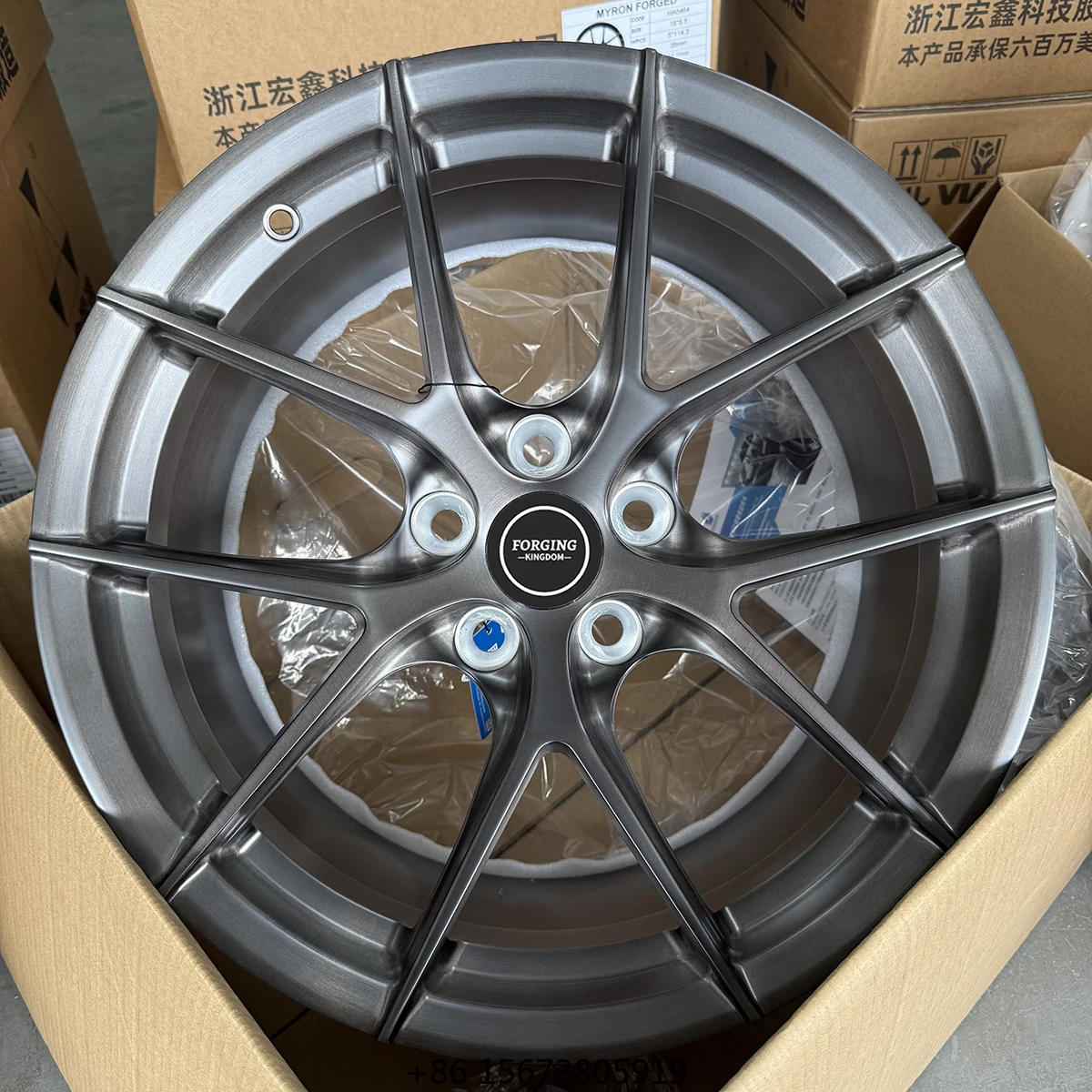 

Wholesale Custom Sizes Forged Aluminum Alloy Passenger Car Wheels with 30mm ET for Vehicle Modifications