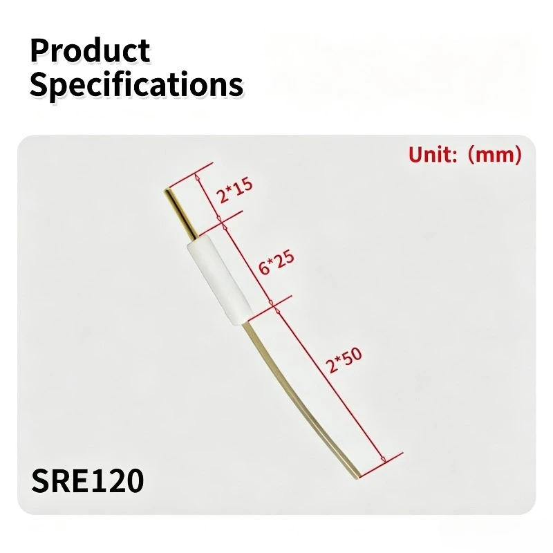 Solid State AgCl Reference Electrode SRE120 Silver Chloride Electrode For Electrochemical Test