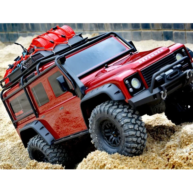 Electric 4wd Rc Crawler Model Tracked Simulation Hard Body Offroad Truck Hobby Grade Remote Control Car For Adults