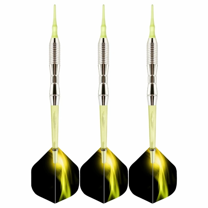  652D 3Pcs Indoor Plastic Tip Darts Professional Soft Tip Darts for Electronic Dartboards Darts Part Easy to Use