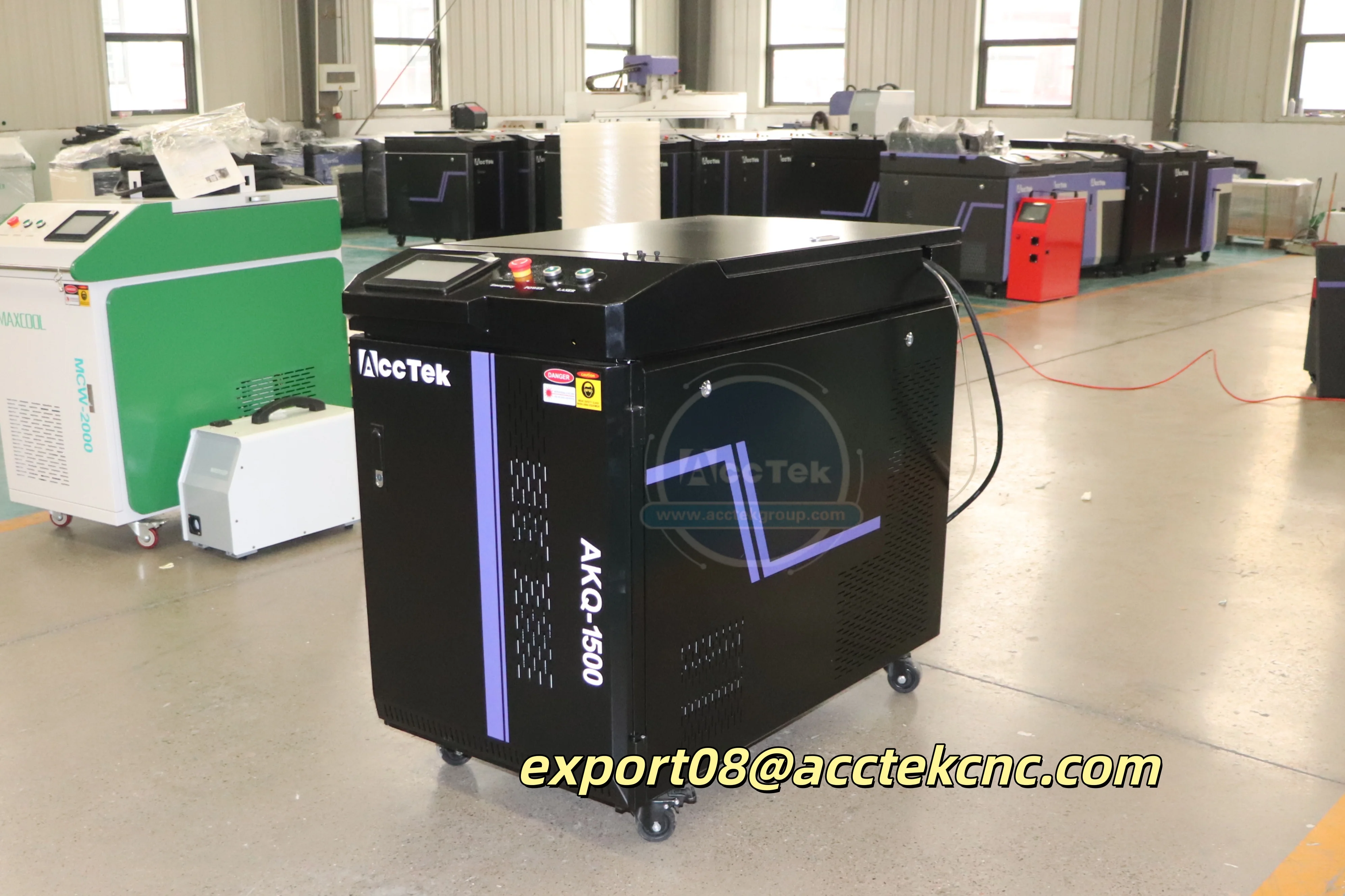 

New Style 2026 AKQ1500/2000w Continue Fiber Laser Cleaning Machine Water Cooling for Laser Metal Cleaning Laser Rust Cleaning