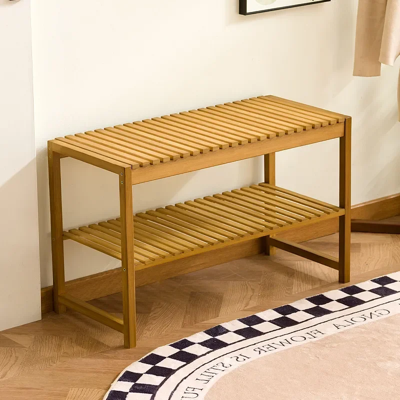 Entryway Shoe Bench with Storage Cabinet Integrated Seat for Hallway Home Organization Space Saving Furniture