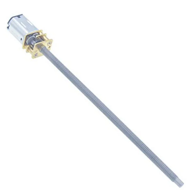 มอเตอร์เกียร์โลหะขนาดเล็ก N20,มอเตอร์เกียร์ขนาดเล็ก DC 3V/6V/12V 15-1000RPM มอเตอร์เกียร์ M4 100Mm ลดเกียร์มอเตอร์เกียร์ลดเกียร์