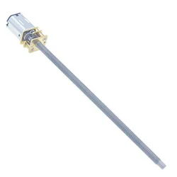 N20 Mini Micro Metal Gear Motor DC 3V/6V/12V 15-1000RPM Electric Geared Motors M4 100mm Reduction Gear Motor Gear Reducer Motor