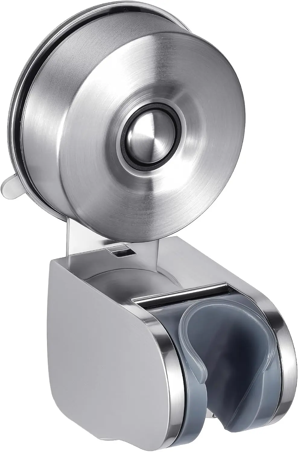 

Adjustable Stainless Steel Shower Head Holder with Strong Suction Cup, No Tools Needed for Smooth Walls