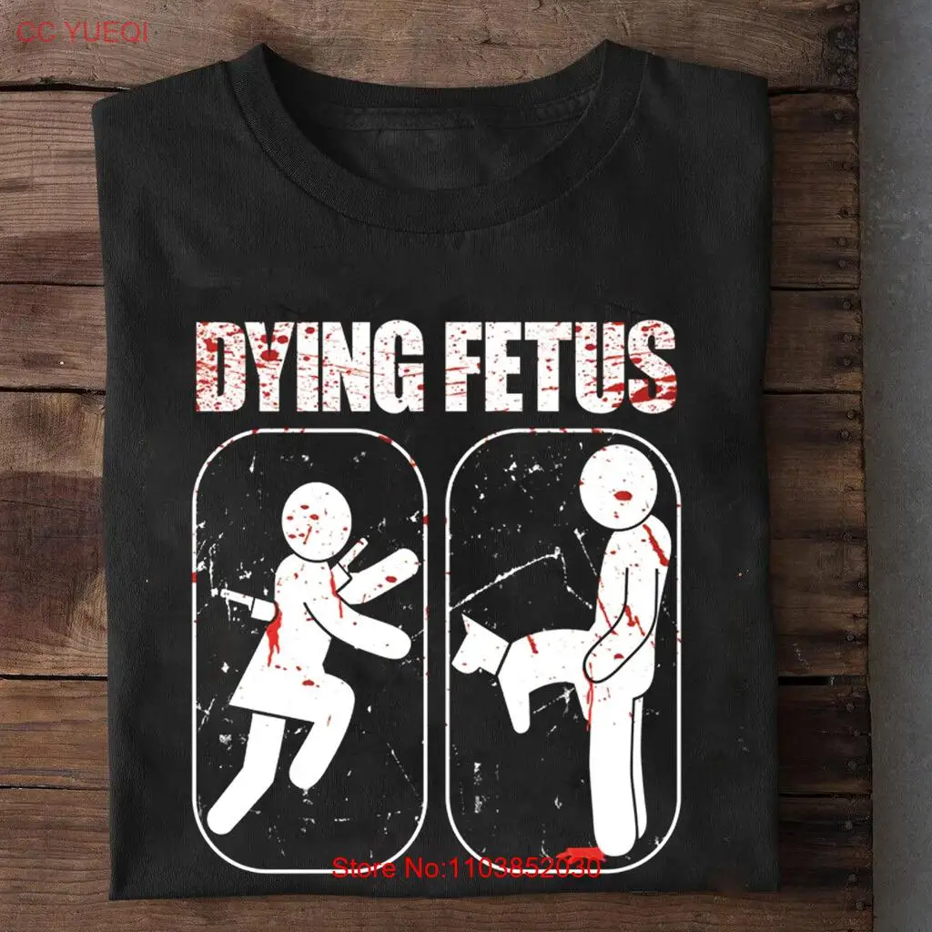 Dying Fetus The Woman And The Man Trending Retro Black All Size Shirt