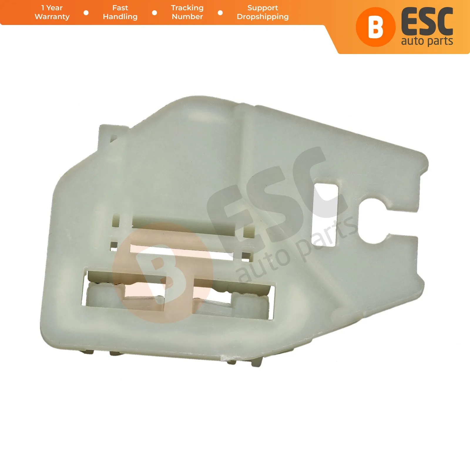 

ESC Auto Parts EWR6 Electrical Power Window Regulator Clip Rear; Left Door (B1) for BMW E46 1998-2005; BMW X5 1999-2007