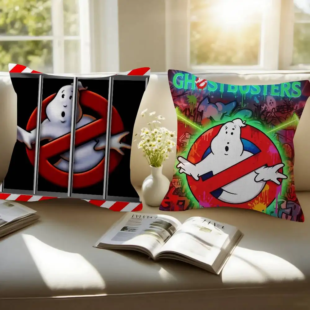 Movie horror    45*45cm Cushion Cover Pillow Cover Decor Pillowcase Home Pillowcase for Couch Pillow Ghostbusters