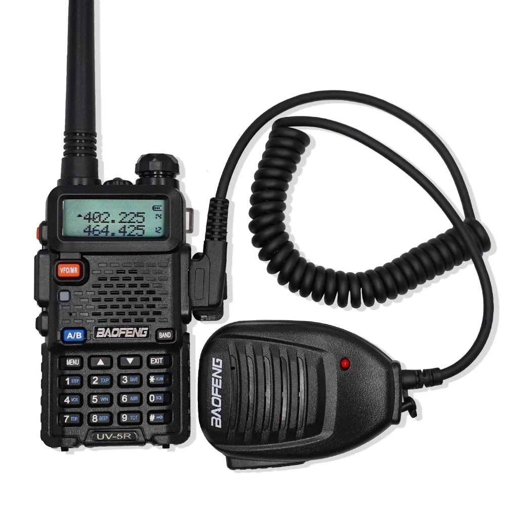 

Original Baofeng UV5R Walkie Talkie Microphone Radio Speaker MIC PTT For Two Way Radio BF-888S UV-82 UV-5R Ham Radio