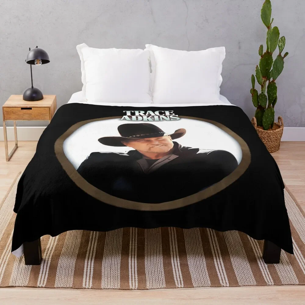 

Trace Adkins Throw Blanket Year Round Soft Comfortable Blanket for Home