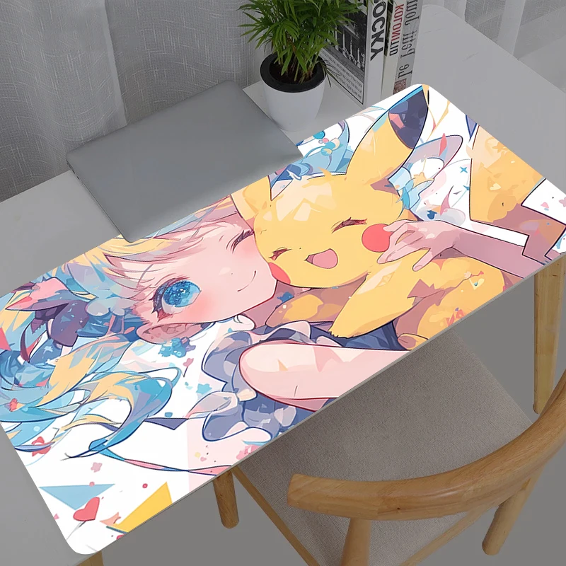 

Mouse Pad Kawaii Gaming Pokemon Pikachu New Accessories Notbook Computer Speed Mini Pc Gamer Keyboard Desk Mat Mousepad
