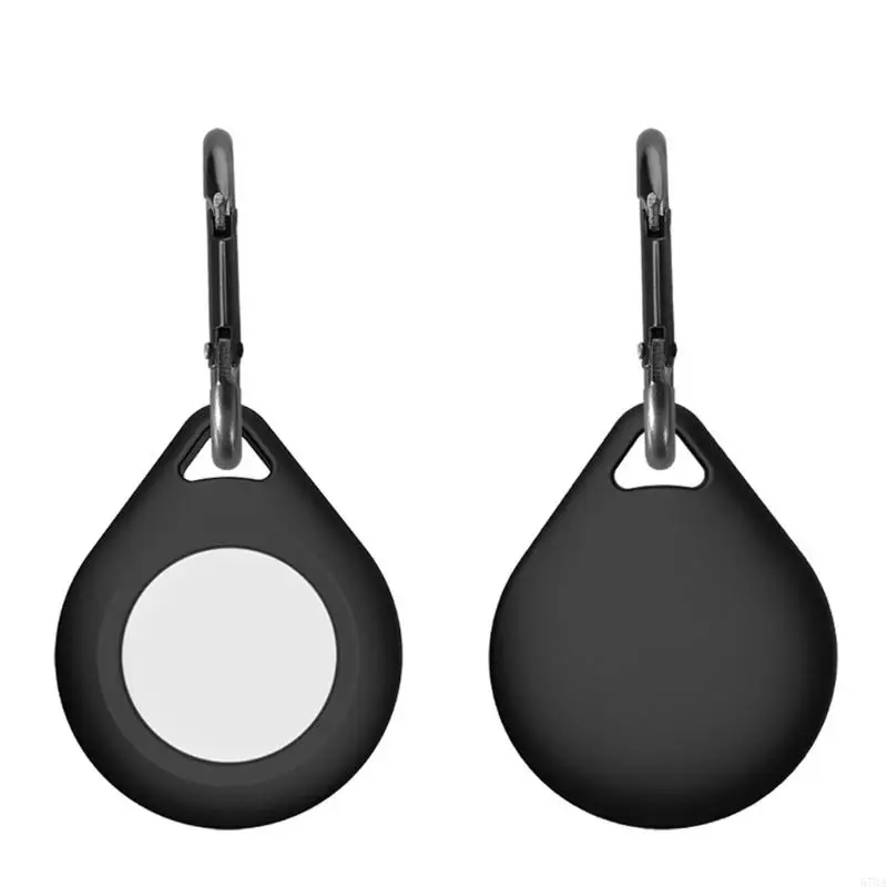 573A 호환 위치 추적기 보호기 AirTags용 쉘용 케이스용 스크래치 방지 실리콘 보호 장치