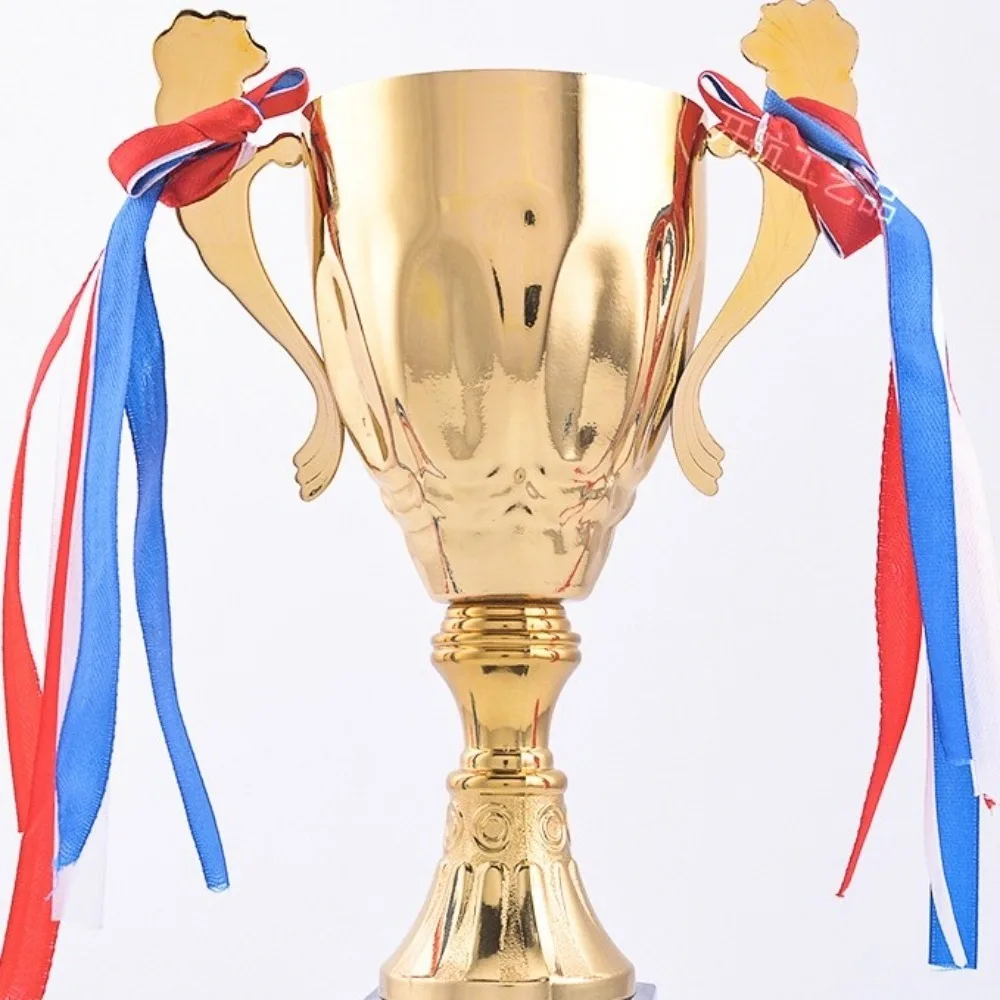Gold Silver Copper Trophy Awards 23CM Sports Games Small Prize Cup Competition Soccer Craft Souvenirs Winner Award Trophy