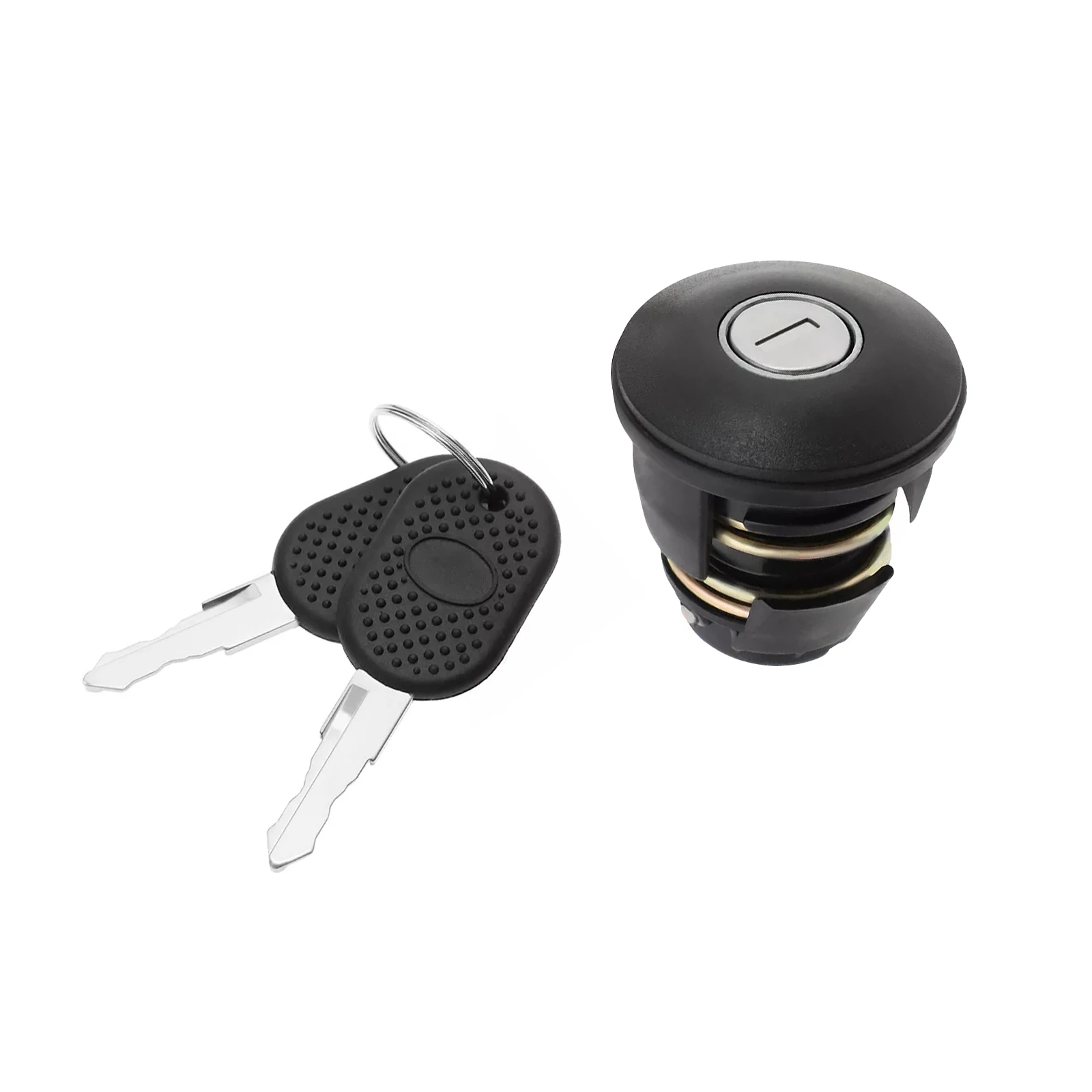 Compatible Vehicle As Shown Fuel Cap Keys 1 Set Easy Installation OE Reference Plastic Material Replacement Key