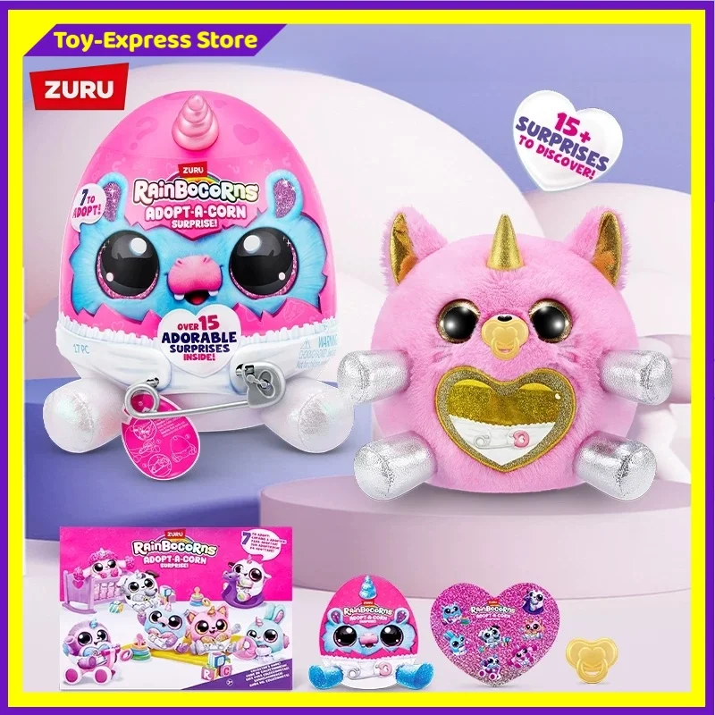 

ZURU Rainbocorns Blind Box Toys Unicorn Baby Plush Model Doll Children Toys Blind Boxes Boys Kids Toys Mystery Box Birthday Gift