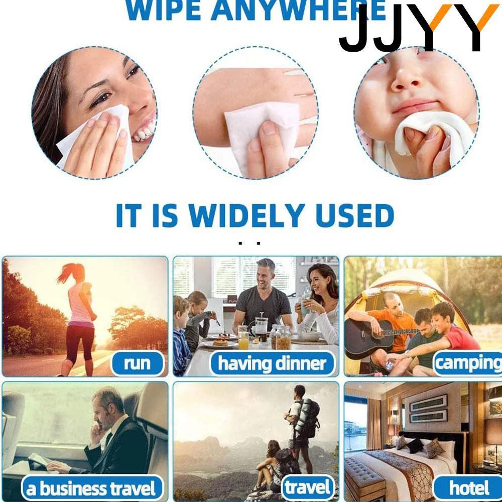 Portable 30Pcs Compressed Cotton Facial Cleansing Towels for Skin Care Soft Mini Travel Face Wipes Gentle Cleanser On The Go view 6