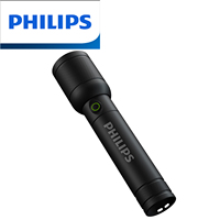 Philips SFL6168 Zoom Flashlight with USB Charging 18650 Battery Portable Flashlights Rechargeable Lamp for Self Defense Camping