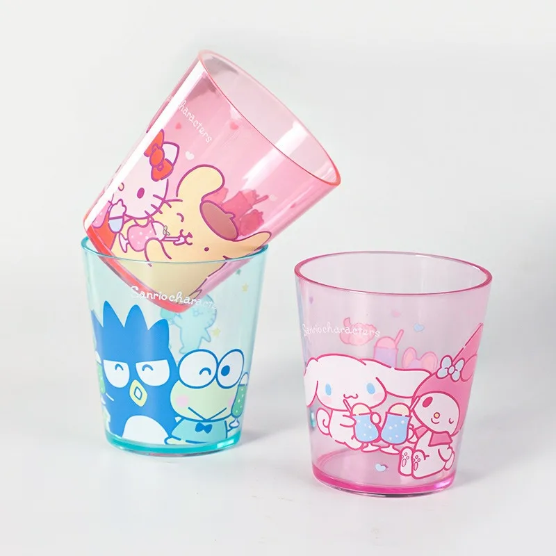 

Kawaii Hello Kitty Beverage Cup Cute Cartoon Mouthwash Cup Travel Women Supplies Desktop Decoration Student Gift Wholesale