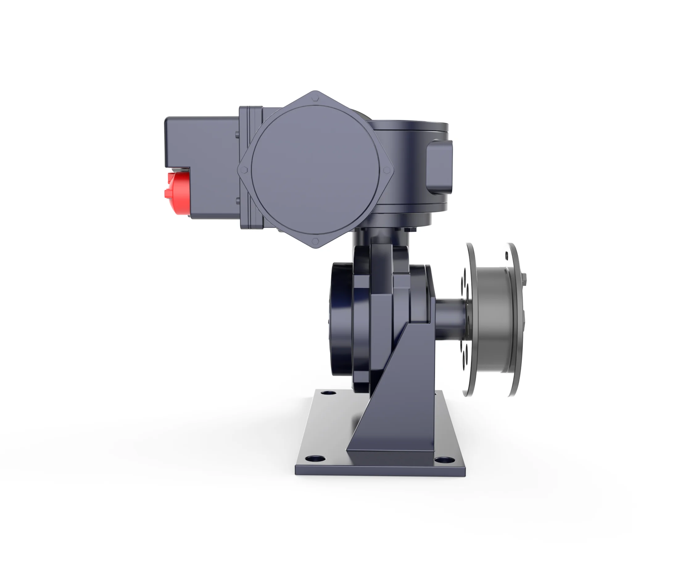 360 Degree Multi-turn Globe Control Valve Electric Actuator