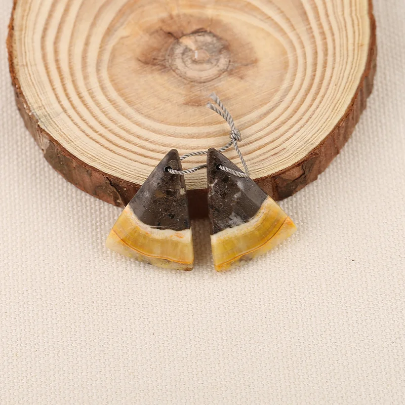 

Серьги B&F Bumble Bee Stone, бусины для изготовления ювелирных изделий, бусины из натуральных камней ручной работы, камни для изготовления ювелирных изделий