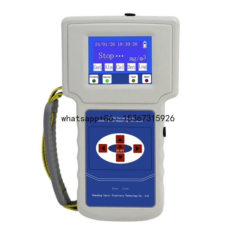 

Explosion-proof Handheld Dust Meter Direct-reading Portable Dust Detector PM2.5 PM1.0 PM10 Air Particle Dust Detector