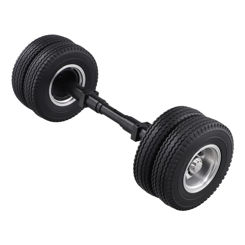 A49K-4 pçs pneu de borracha sem eixo de transmissão de energia para 1/14 Tamiya-RC caminhão carro 770s 3363 fh16 homem diy peças brinquedos