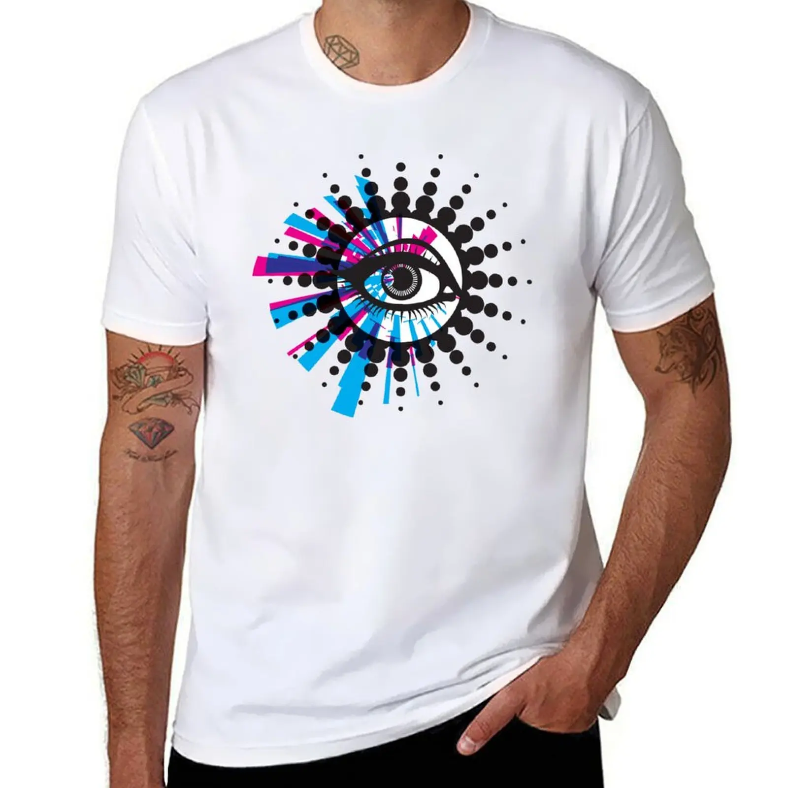 

Psychedelic Eyeball Surreal Eye Abstract Art Trippy T-Shirt funny t shirts dark humor t shirts for man graphic tees