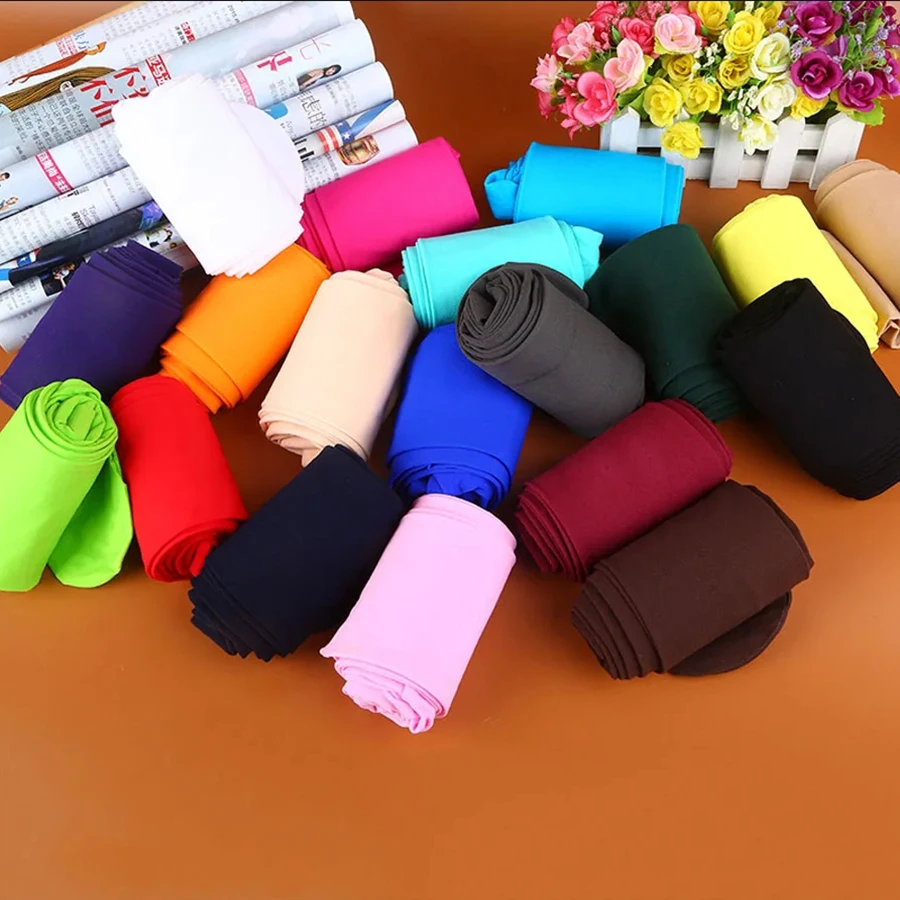 80D Frühling Herbst Blickdichte Einfarbige Damenstrümpfe Hochgeschnittene Damenleggings Mädchen Hochelastische Hautfreundliche Damenstrumpfhosen – Detail 2
