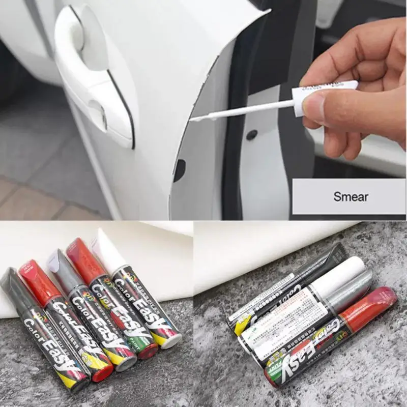 Profissional Car Scratch Repair Pen, Auto Paint Pen, Car Styling, Removedor de arranhões, Manutenção do carro, Carro Paint Care Goods, 4 cores