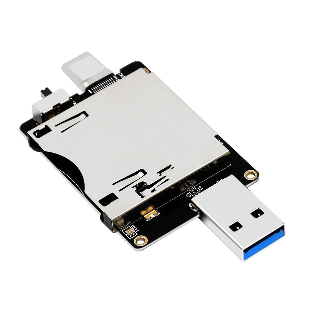 

Кардридер CFexpress USB 3.0 Type A + USB3.1 Type C, переходник с 10 Гбит/с на CF Express, чип JMS583 для памяти CF Express Type B