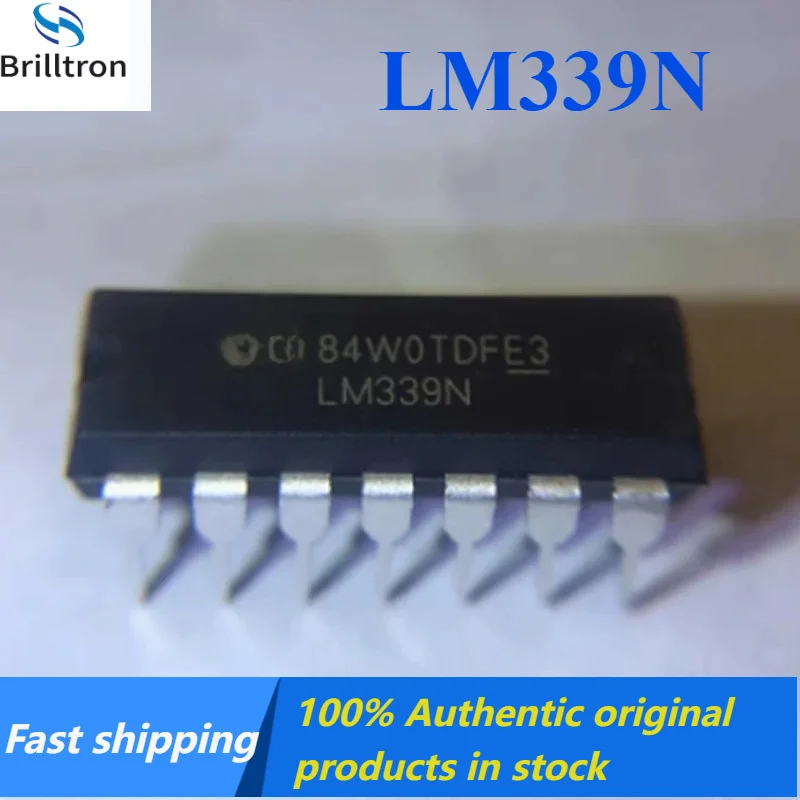 50PCS -200PCS LM339N LM339 DIP14  Original Stock Available, Fast Shipping.